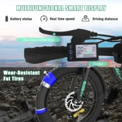 HITWAY Elektrische Fiets - E-Bike - 20 Inch Fatbike - 250 W- Shimano 7 Versnellingen -Fietsenwinkel 1200x1200 866