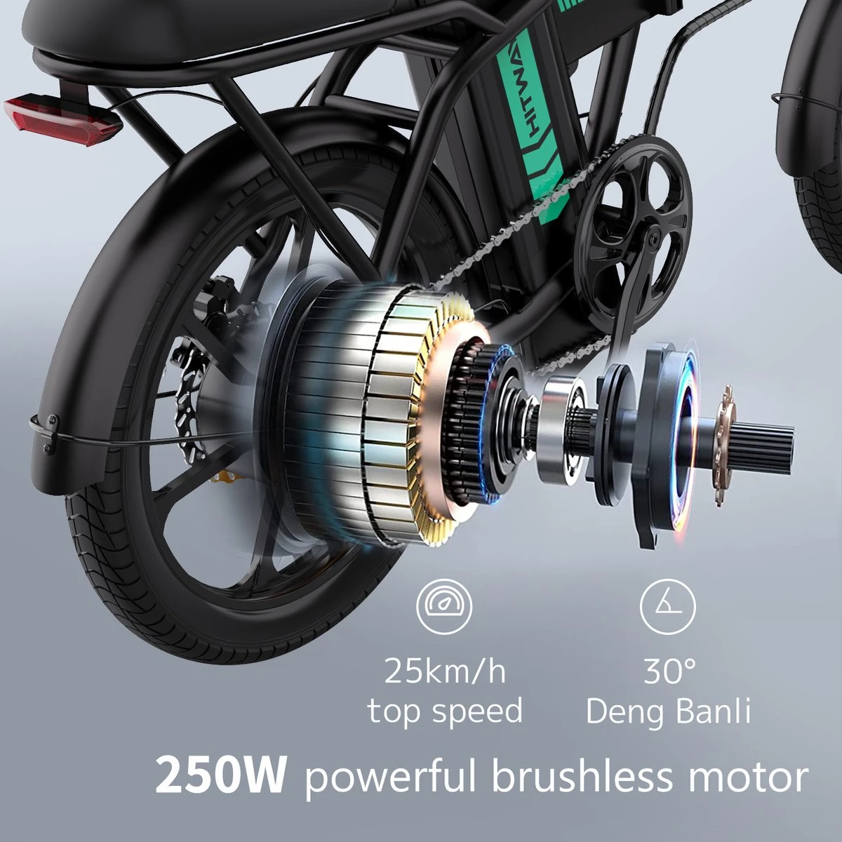 Hitway BK5 - Elektrische Fiets - E-Bike Opvouwbaar - 8,4Ah Accu- 2023 Model 6 Hitway BK5 - Elektrische Fiets - E-Bike Opvouwbaar - 8,4Ah Accu- 2023 Model - Image 4