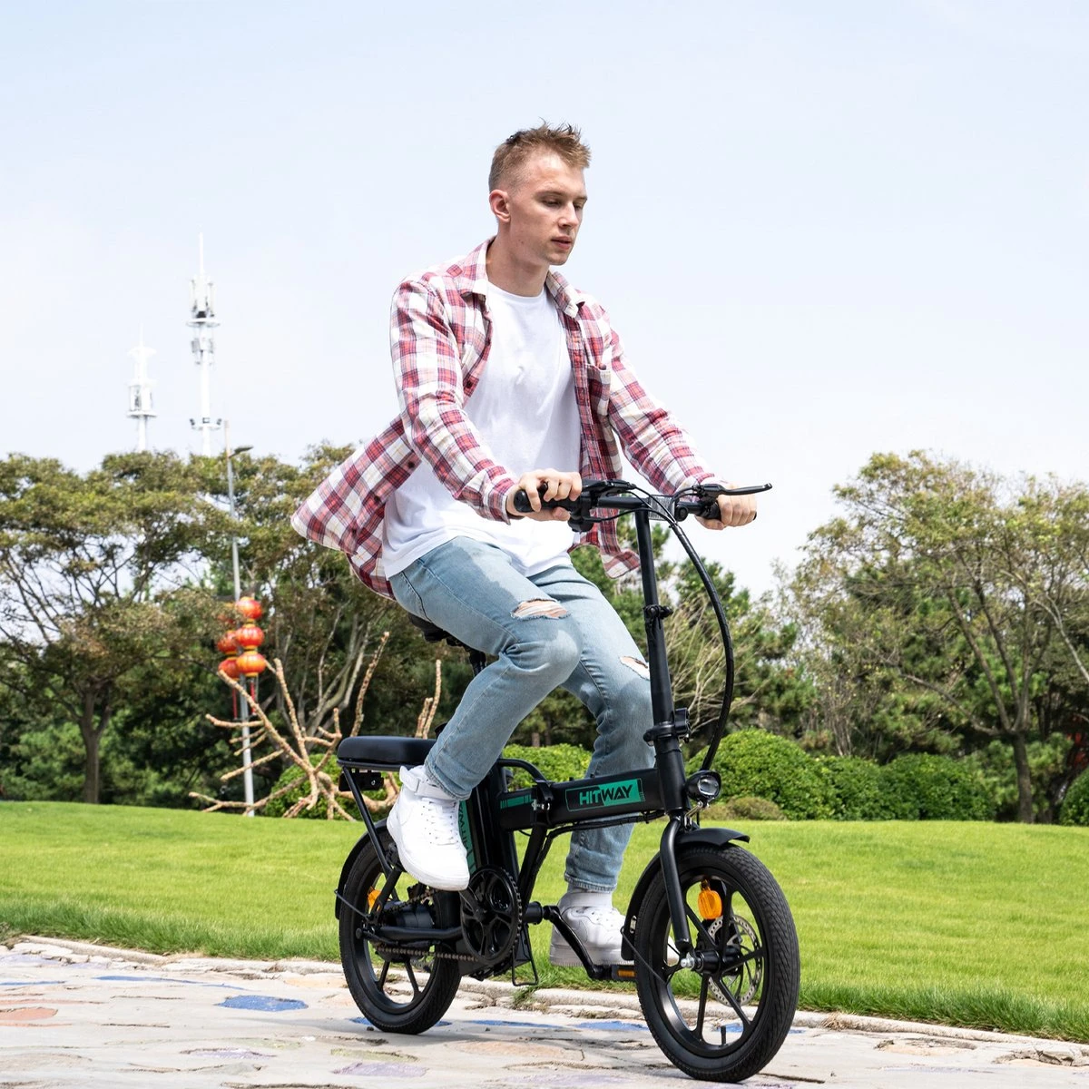 Hitway BK5 - Elektrische Fiets - E-Bike Opvouwbaar - 8,4Ah Accu- 2023 Model 8 Hitway BK5 - Elektrische Fiets - E-Bike Opvouwbaar - 8,4Ah Accu- 2023 Model - Image 6