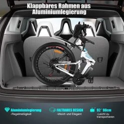 Myatu E-Bike 26-inch E-bike Voor Vrouwen En Mannen, Mountainbike Elektrische Fiets Met 36V 10.4AH Accu En Shimano 21 Versnellingen, 21 Versnellingen, Derailleur, 250 W-Zwart En Blauw -Fietsenwinkel 1200x1200 880