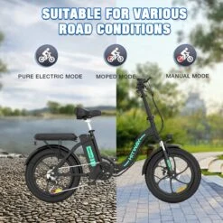 HITWAY Elektrische Fiets - E-Bike - 20 Inch- Fatbike - 250 W- Shimano 7 Versnellingen 15 HITWAY Elektrische Fiets - E-Bike - 20 Inch- Fatbike - 250 W- Shimano 7 Versnellingen -Fietsenwinkel 1200x1200 892