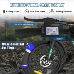 HITWAY Elektrische Fiets - E-Bike - 20 Inch- Fatbike - 250 W- Shimano 7 Versnellingen 17 HITWAY Elektrische Fiets - E-Bike - 20 Inch- Fatbike - 250 W- Shimano 7 Versnellingen -Fietsenwinkel 1200x1200 894