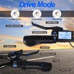 Elektrische Fiets E-Fietsen | E-bike- 26 Inch - Volwassen 250w Elektrische Fiets Volwassen-BK1-Wit -Fietsenwinkel 1200x1200 895