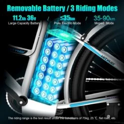 HITWAY Elektrische Fiets Voor Volwassenen | Ebikes Fietsen Stadsfiets | 250W 36V Motor | 7 VERSNELLINGSSYSTEE | 26 Inch - Wit 15 HITWAY Elektrische Fiets Voor Volwassenen | Ebikes Fietsen Stadsfiets | 250W 36V Motor | 7 VERSNELLINGSSYSTEE | 26 Inch - Wit -Fietsenwinkel 1200x1200 908