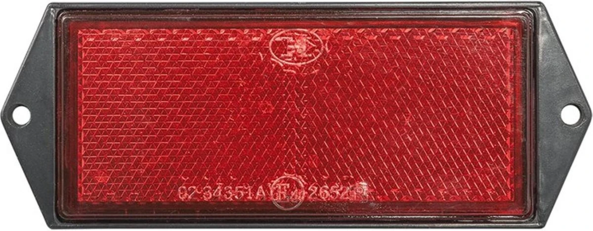PROPLUS Pro Plus Reflector Met Schroefbevestiging - 104 X 40 Mm - Rood - 2 Stuks 6 PROPLUS Pro Plus Reflector Met Schroefbevestiging - 104 X 40 Mm - Rood - 2 Stuks - Image 4