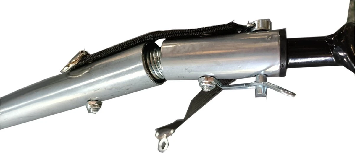 Fietskar Kind - Fietsaanhanger - Met Schokbreker - Blauw 6 Fietskar Kind - Fietsaanhanger - Met Schokbreker - Blauw - Image 4