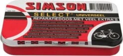 Simson Bandenreparatieset - Bandenplakset Compleet - Type Select T.b.v. Fiets - 23 Delig -Fietsenwinkel 1200x551 2