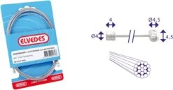 Elvedes Derailleurkabel 2,25 Meter Shimano/suntour 6400 -Fietsenwinkel 1200x629