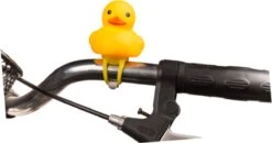 Merkloos Piepende Eend Met Led Licht Voor Op De Fiets -Fietsenwinkel 1200x631 2