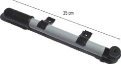 Orange85 Handpomp - Fietspomp - 25 Cm - Zwart - Zilver -Fietsenwinkel 1200x635