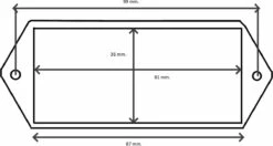 PROPLUS Pro Plus Reflector Met Schroefbevestiging - 104 X 40 Mm - Rood - 2 Stuks 20 PROPLUS Pro Plus Reflector Met Schroefbevestiging - 104 X 40 Mm - Rood - 2 Stuks -Fietsenwinkel 1200x643 1