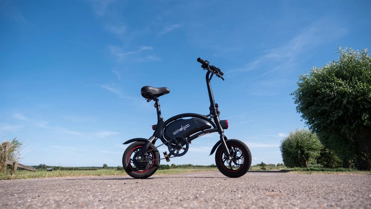 Windgoo - B3 Elektrische Long-Range E-Bike Met Trappers - E-bike - 25Km / H - Zwart 9 Windgoo - B3 Elektrische Long-Range E-Bike Met Trappers - E-bike - 25Km / H - Zwart - Image 7