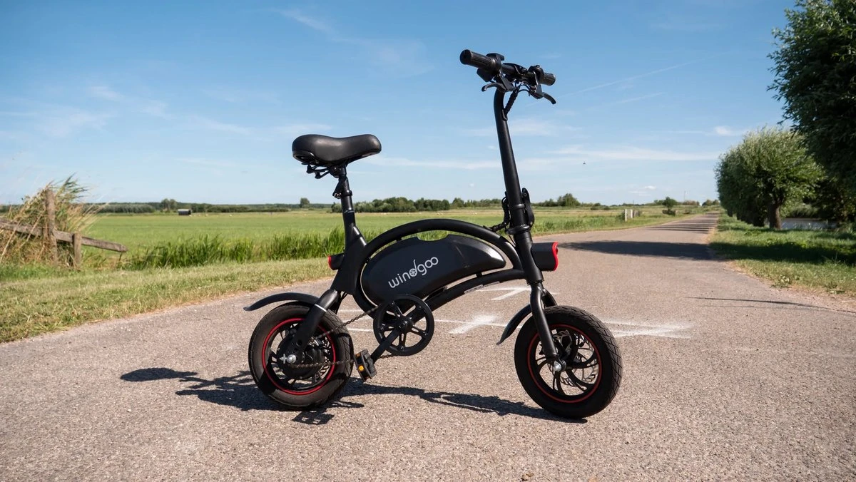 Windgoo - B3 Elektrische Long-Range E-Bike Met Trappers - E-bike - 25Km / H - Zwart 10 Windgoo - B3 Elektrische Long-Range E-Bike Met Trappers - E-bike - 25Km / H - Zwart - Image 8