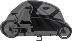 Maxxcovers Cargo Bakfietshoes - Voor 2-wielers Met Regentent Huif - Waterdicht - Zwart -Fietsenwinkel 1200x686