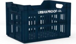 Gerecyclede Fietskrat Urban Proof 30 Liter - Donkerblauw -Fietsenwinkel 1200x693