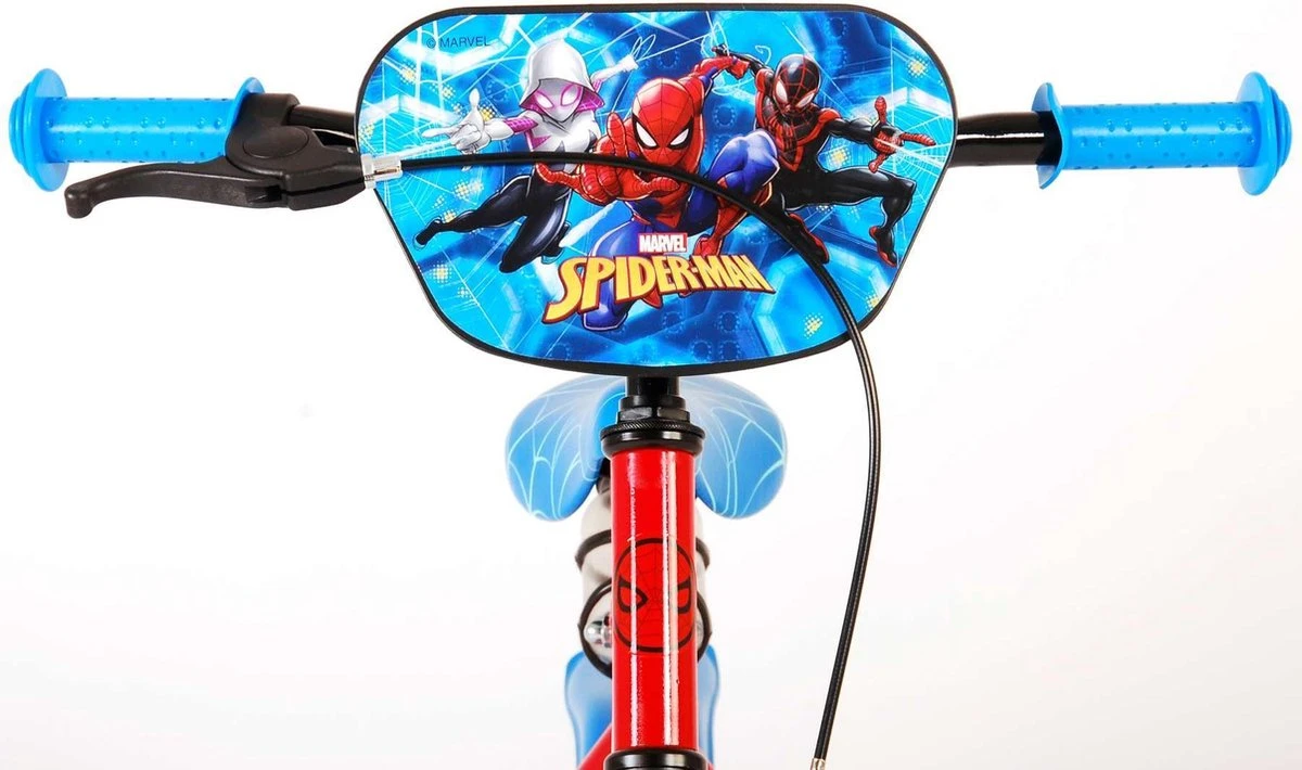 Volare Ultimate Spider-Man Kinderfiets - Jongens - 14 Inch - Rood/Blauw 18 Volare Ultimate Spider-Man Kinderfiets - Jongens - 14 Inch - Rood/Blauw - Image 16