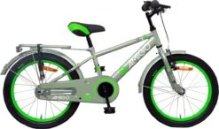 Amigo Sports Jongensfiets - Kinderfiets 18 Inch - Grijs/Groen