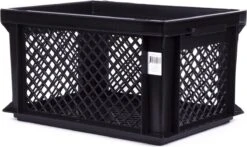 Lastpak Fietskrat Kunststof Zwart - L40 X B30 X H22 Cm -Fietsenwinkel 1200x713