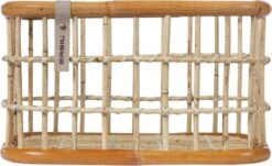 Basil Green Life Fietsmand L - Voor - Ecologisch Rotan - Large - Bruin - 30 Liter -Fietsenwinkel 1200x735 2