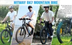 HITWAY 26" Elektrische Mountainbike, 35-70KM Power Assist-fietsen Voor Mannen En Vrouwen， 48V/7,5Ah/250W Krachtige E-bike -Fietsenwinkel 1200x742 12
