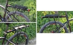 Merkloos Bagagedrager Fiets - Bagagerek Met Zadelpenbevestiging - Aluminium - Zwart - Geschikt Voor Mountainbike & Racefiets -Fietsenwinkel 1200x742 2