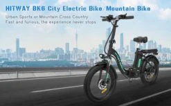 HITWAY E Bike Elektrische Fiets 20 Inch Dikke Band Opvouwbare Elektrische Fiets, 250W/36V/11,2Ah Batterij, Max. Bereik Tot 35-90km, Off-road Mountainbike Met Shimano 7 Versnellingen, Stad EBike Heren Dames -Fietsenwinkel 1200x742 20