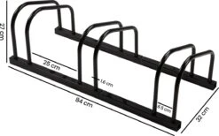 Alora Fietsenrek Voor 3 Fietsen Zwart- Met Muurbevestiging - Fietsen Rek -Fietsenwinkel 1200x747 2