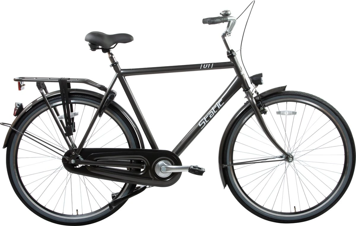 Static Herenfiets Urban 61 Cm Mat Zwart 3 Static Herenfiets Urban 61 Cm Mat Zwart