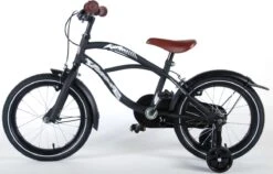 Volare Black Cruiser Kinderfiets - Jongens - 16 Inch - Zwart - 2 Handremmen -Fietsenwinkel 1200x768 3