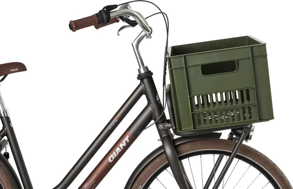 Fastrider Fietskrat Groot - Legergroen - 34L 4 Fastrider Fietskrat Groot - Legergroen - 34L - Image 2