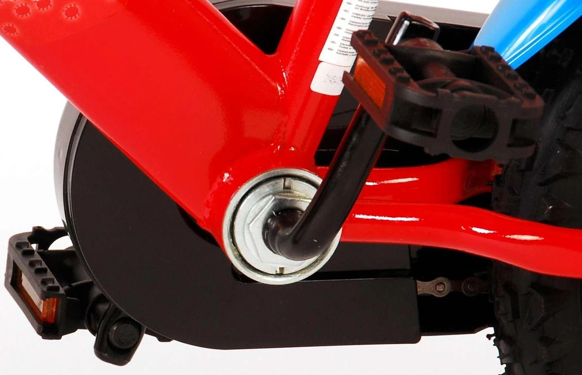 Volare Ultimate Spider-Man Kinderfiets - Jongens - 14 Inch - Rood/Blauw 15 Volare Ultimate Spider-Man Kinderfiets - Jongens - 14 Inch - Rood/Blauw - Image 13