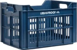 Gerecyclede Fietskrat Urban Proof 30 Liter - Donkerblauw -Fietsenwinkel 1200x776 1