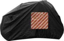 ProPlus Fietsbeschermhoes Voor 2 Fietsen Met Zichttas Voor Waarschuwingsbord Voor Caravans En Campers -Fietsenwinkel 1200x779