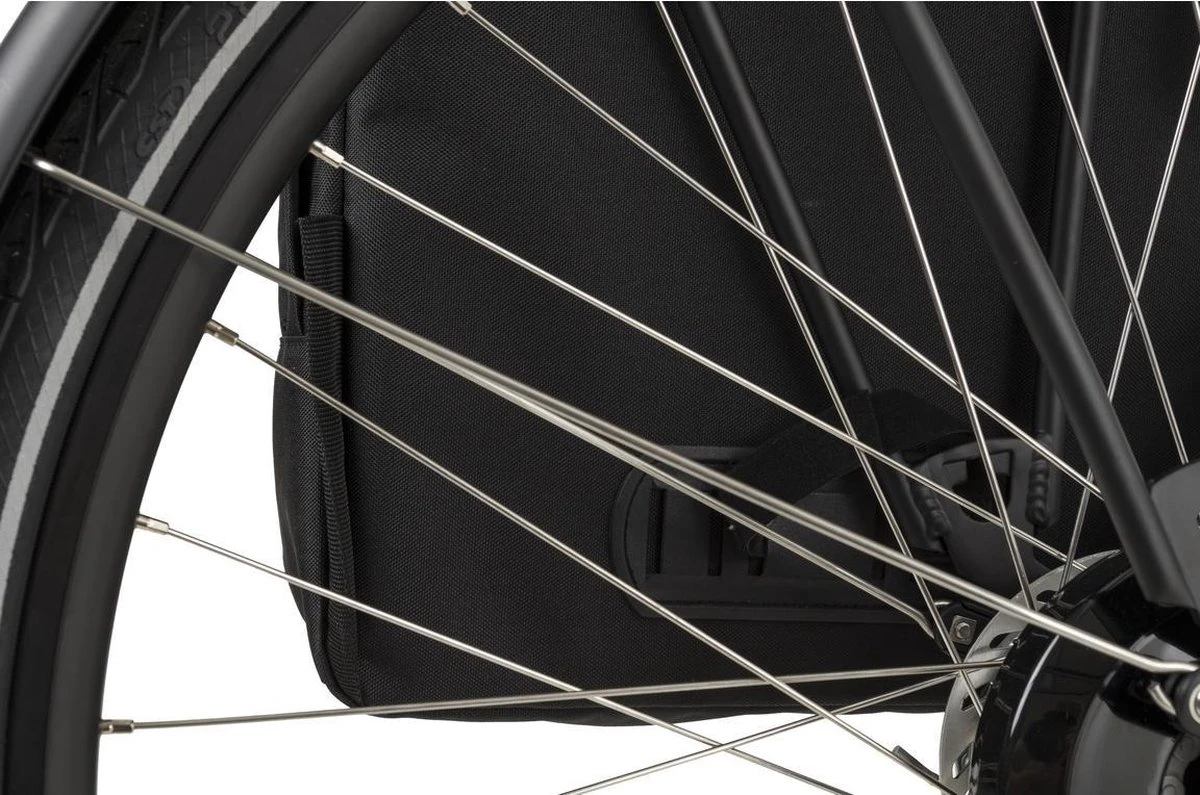 AGU Essentials DWR Dubbele Fietstas Urban Klickfix Zwart - 36 L 6 AGU Essentials DWR Dubbele Fietstas Urban Klickfix Zwart - 36 L - Image 4