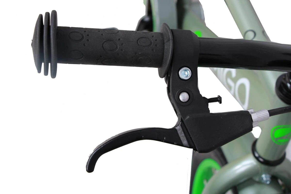 Amigo Sports Jongensfiets - Kinderfiets 18 Inch - Grijs/Groen 9 Amigo Sports Jongensfiets - Kinderfiets 18 Inch - Grijs/Groen - Image 7