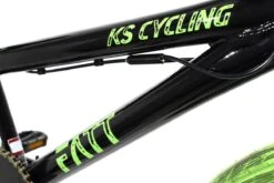Ks Cycling Fiets BMX Freestyle 20'' Fatt Zwart-groen - 25 Cm -Fietsenwinkel 1200x800 167
