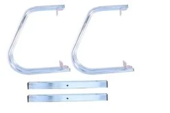 Dunlop Fietsenrek Voor 2 Fietsen - Aluminium - Voor Aan De Muur Of Op De Grond -Fietsenwinkel 1200x800 191