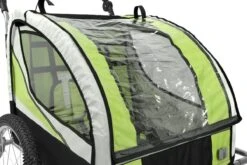 Fietkar - 2 Kinderen - Met Schokbreker - Lime -Fietsenwinkel 1200x800 56