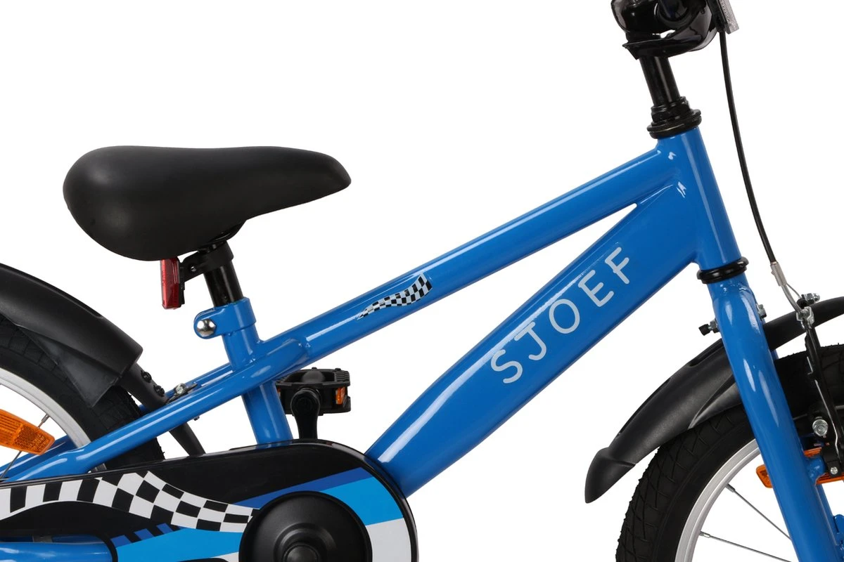 SJOEF Race Jongensfiets 16 Inch - Blauw 5 SJOEF Race Jongensfiets 16 Inch - Blauw - Image 3