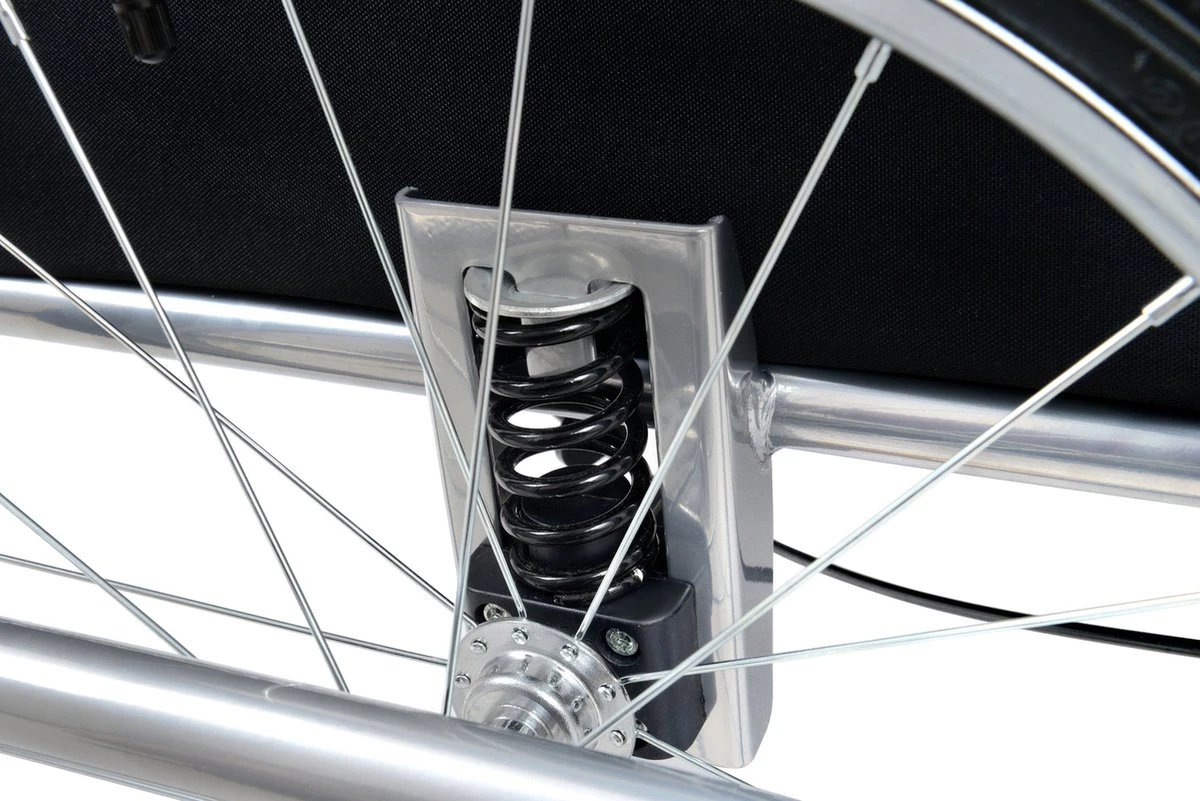 Fietskar Kind - Fietsaanhanger - Met Schokbreker - Blauw 10 Fietskar Kind - Fietsaanhanger - Met Schokbreker - Blauw - Image 8