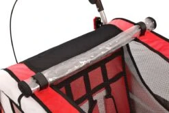 Fietskar Voor Kinderen - Met Buggyfunctie - En Schokbrekers - Rood -Fietsenwinkel 1200x801 16