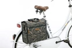 New Looxs Lilly Nomi Enkele Fietstas - Afneembaar Shopper - 18 Liter - Groen -Fietsenwinkel 1200x805