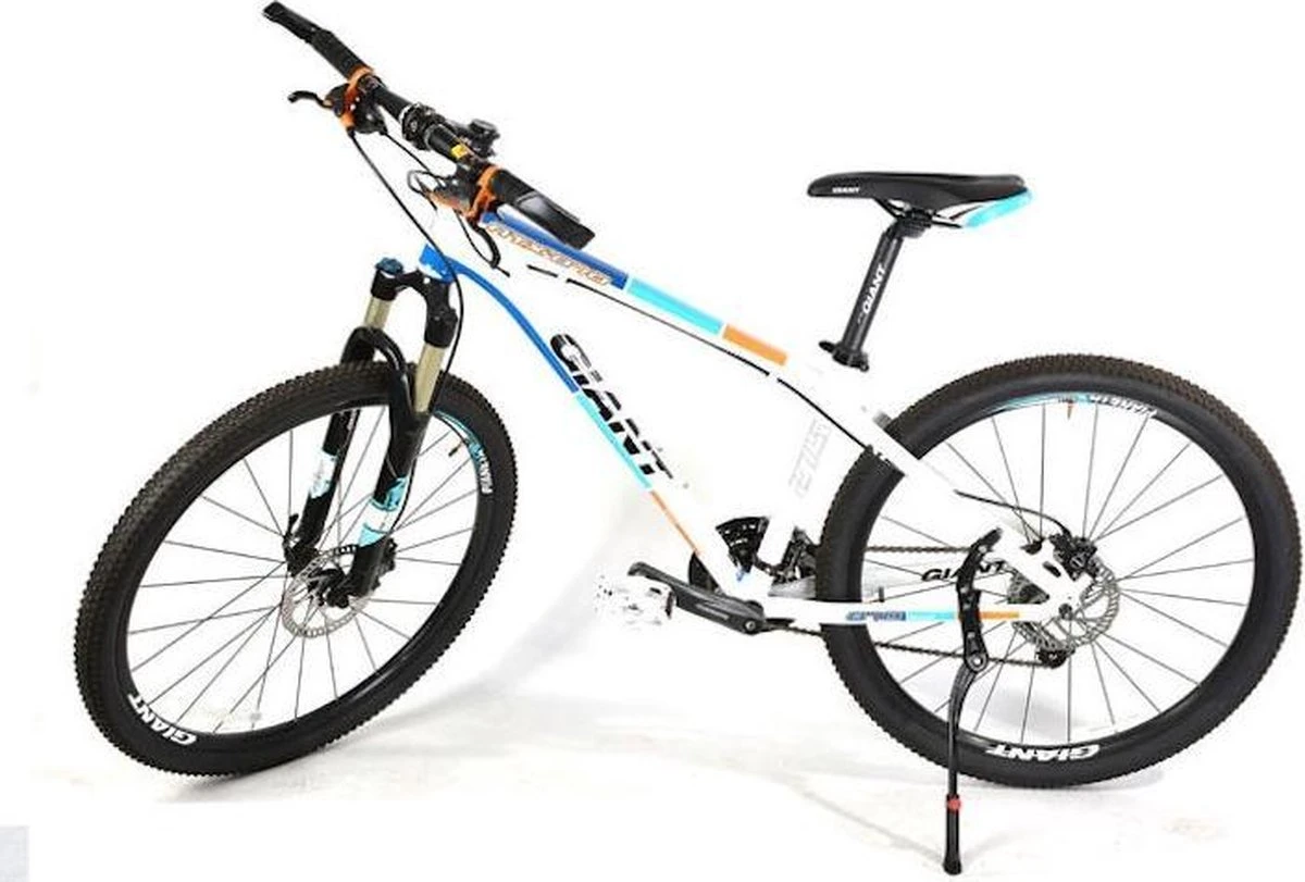 Decopatent® PRO Fietsstandaard - 24- 29 Inch - Mountainbike Standaard - Verstelbaar 46 -> 50 Cm - Fietsenstandaard - Zijstandaard 6 Decopatent® PRO Fietsstandaard - 24- 29 Inch - Mountainbike Standaard - Verstelbaar 46 -> 50 Cm - Fietsenstandaard - Zijstandaard - Image 4