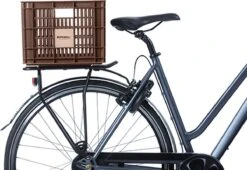 Basil Fietskrat M - Medium - 29.5 Liter - Bruin -Fietsenwinkel 1200x824