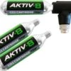 Aktiv-8 CO2 Set Inclusief Adapter En 3x 16gr Patroon Met Schroefdraad 2 Aktiv-8 CO2 Set Inclusief Adapter En 3x 16gr Patroon Met Schroefdraad -Fietsenwinkel 1200x825