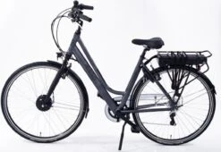 Amigo E-Vibe D1 - Elektrische Stadsfiets Voor Dames - Met 7 Versnellingen - Matgrijs -Fietsenwinkel 1200x827 6