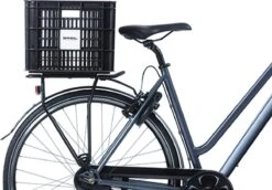 Basil Fietskrat L MIK - Groot - 40 Liter - Zwart -Fietsenwinkel 1200x838 1
