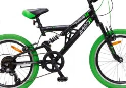 Amigo Fun Ride - Mountainbike 20 Inch - Voor Jongens En Meisjes - Met 7 Versnellingen - Zwart/Groen 18 Amigo Fun Ride - Mountainbike 20 Inch - Voor Jongens En Meisjes - Met 7 Versnellingen - Zwart/Groen -Fietsenwinkel 1200x844 5