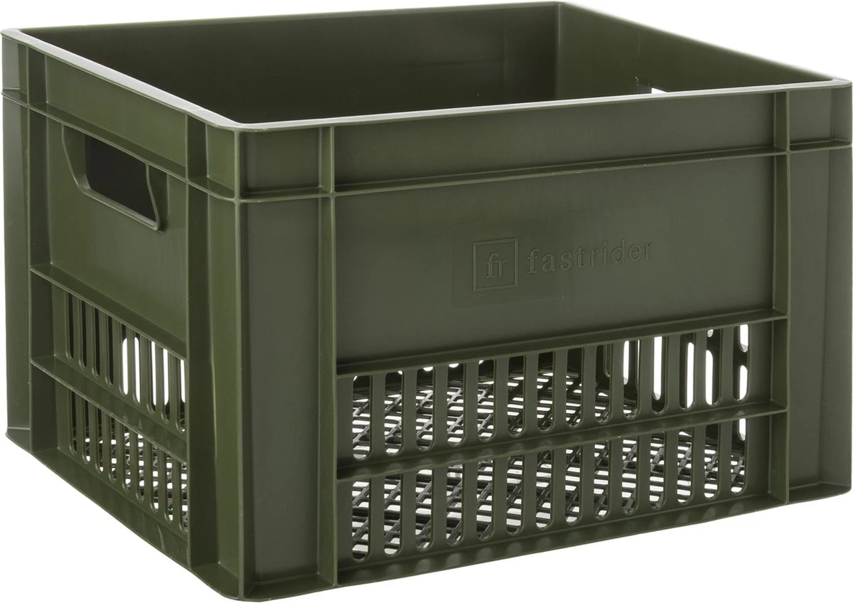 Fastrider Fietskrat Groot - Legergroen - 34L 10 Fastrider Fietskrat Groot - Legergroen - 34L - Image 8