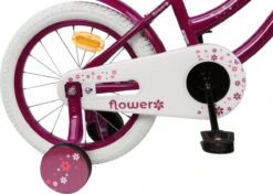 Amigo Flower Meisjesfiets - Kinderfiets 16 Inch - Paars -Fietsenwinkel 1200x856 5